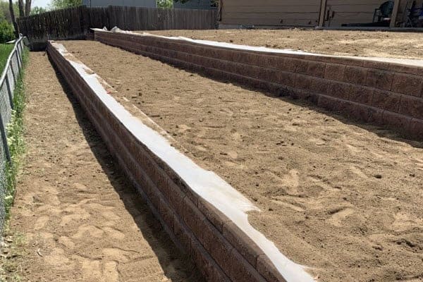 Landscaping project in Arvada