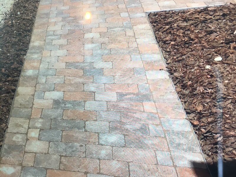 Pavers on a property