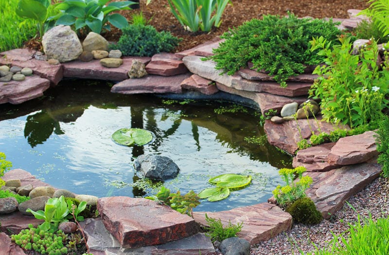 Water features on a property